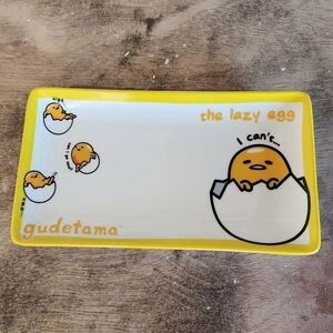 Sanrio Gudetama The Lazy Egg Sushi Plate